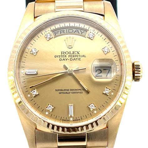 pre-0wned rolex day-date